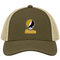 Alabama Stealie Premium Unisex Trucker Cap — Design: Alabama State University — Moss/Khaki
