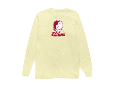 Alabama Stealie Premium Unisex Long-Sleeve — Design: Alabama University of — Butter