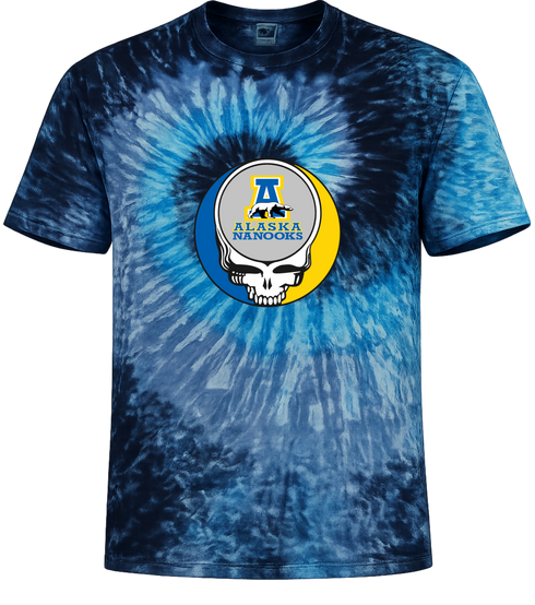 University of Alaska Stealie Tie-Dye T-Shirt