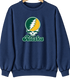 Alaska Stealie Premium Unisex Crewneck — Design: Alaska Anchorage University of — Navy