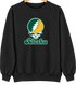 Alaska Stealie Premium Unisex Crewneck — Design: Alaska Anchorage University of — Black