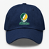 Alaska Stealie Premium Unisex Dad Hat — Design: Alaska Anchorage University of — Navy