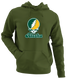 Alaska Stealie Premium Unisex Hoodie — Design: Alaska Anchorage University of — Military Green