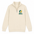 Alaska Stealie Premium Unisex Quarter-Zip — Design: Alaska Anchorage University of — Sand