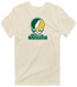 Alaska Stealie Premium Unisex T-Shirt — Design: Alaska Anchorage University of — Sand