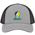 Alaska Stealie Premium Unisex Trucker Cap — Design: Alaska Anchorage University of — Heather Grey/Black