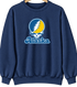 Alaska Stealie Premium Unisex Crewneck — Design: Alaska Fairbanks University of — Navy