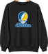 Alaska Stealie Premium Unisex Crewneck — Design: Alaska Fairbanks University of — Black