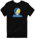 Alaska Stealie Premium Unisex T-Shirt — Design: Alaska Fairbanks University of — Black