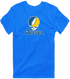 Alaska Stealie Premium Unisex T-Shirt — Design: Alaska Fairbanks University of — Royal