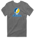 Alaska Stealie Premium Unisex T-Shirt — Design: Alaska Fairbanks University of — Charcoal