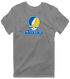 Alaska Stealie Premium Unisex T-Shirt — Design: Alaska Fairbanks University of — Dark Heather