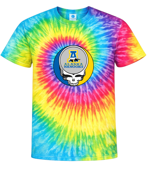 University of Alaska Stealie Tie-Dye T-Shirt