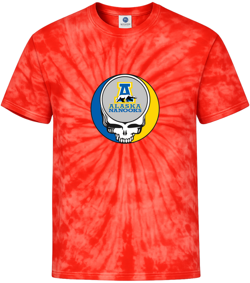 University of Alaska Stealie Tie-Dye T-Shirt