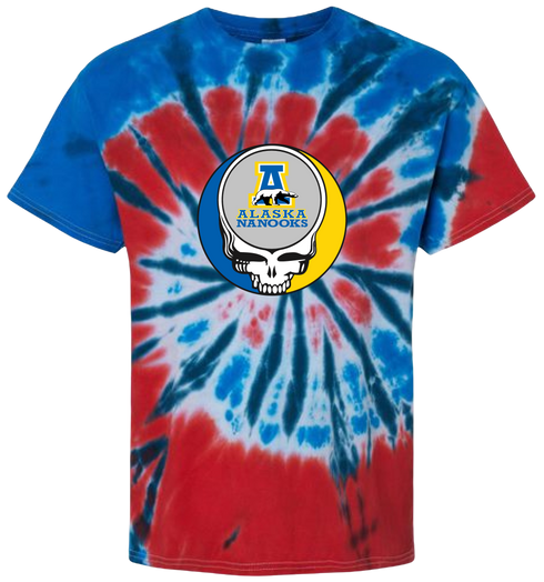 University of Alaska Stealie Tie-Dye T-Shirt