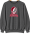 Albany Pharmacy Stealie Premium Unisex Crewneck — Design: Albany College of Pharmacy — Dark Heather