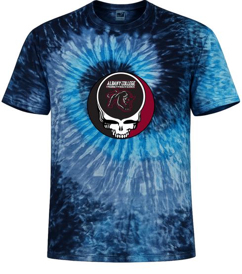Albany Collegy of Pharmacy Stealie Tie-Dye T-Shirt