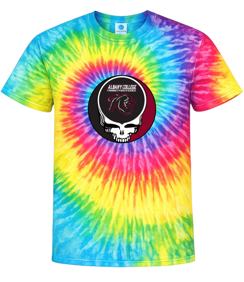 Albany Collegy of Pharmacy Stealie Tie-Dye T-Shirt