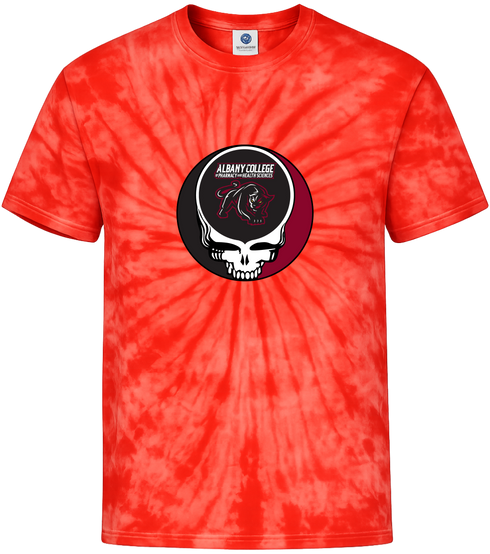 Albany Collegy of Pharmacy Stealie Tie-Dye T-Shirt