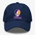 Albany Stealie Premium Unisex Dad Hat — Design: Albany University at — Navy