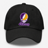 Albany Stealie Premium Unisex Dad Hat — Design: Albany University at — Black