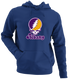 Albany Stealie Premium Unisex Hoodie — Design: Albany University at — Navy