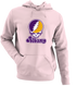 Albany Stealie Premium Unisex Hoodie — Design: Albany University at — Light Pink