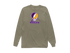 Albany Stealie Premium Unisex Long-Sleeve — Design: Albany University at — Sandstone