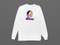 Albany Stealie Premium Unisex Long-Sleeve — Design: Albany University at — White