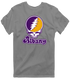Albany Stealie Premium Unisex T-Shirt — Design: Albany University at — Dark Heather