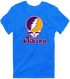 Albany Stealie Premium Unisex T-Shirt — Design: Albany University at — Royal