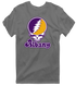 Albany Stealie Premium Unisex T-Shirt — Design: Albany University at — Charcoal