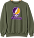Albany Stealie Premium Unisex Crewneck — Military Green