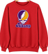 Albany Stealie Premium Unisex Crewneck — Red