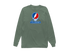 American Stealie Premium Unisex Long-Sleeve — Design: American University — Light Green