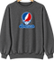 American Stealie Premium Unisex Crewneck — Design: American University — Dark Heather