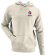 American Stealie Premium Unisex Hoodie — Design: American University — Sand
