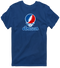 American Stealie Premium Unisex T-Shirt — Design: American University — Navy