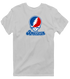 American Stealie Premium Unisex T-Shirt — Design: American University — Sport Grey