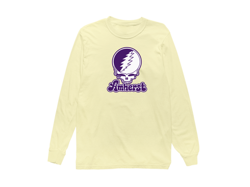 Amherst Stealie Premium Unisex Long-Sleeve — Design: Amherst College — Butter