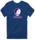 Amherst Stealie Premium Unisex T-Shirt — Design: Amherst College — Navy