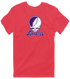 Amherst Stealie Premium Unisex T-Shirt — Design: Amherst College — Heather Red