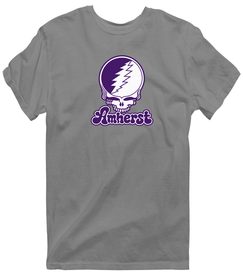 Amherst Stealie Premium Unisex T-Shirt — Design: Amherst College — Dark Heather