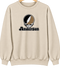 Anderson Stealie Premium Unisex Crewneck — Design: Anderson University — Sand