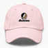 Anderson Stealie Premium Unisex Dad Hat — Design: Anderson University — Pink