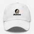 Anderson Stealie Premium Unisex Dad Hat — Design: Anderson University — White