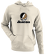 Anderson Stealie Premium Unisex Hoodie — Design: Anderson University — Sand