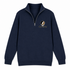 Anderson Stealie Premium Unisex Quarter-Zip — Design: Anderson University — Navy