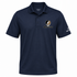 Anderson Stealie Premium Unisex Polo — Design: Anderson University — Navy