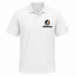 Anderson Stealie Premium Unisex Polo — Design: Anderson University — White